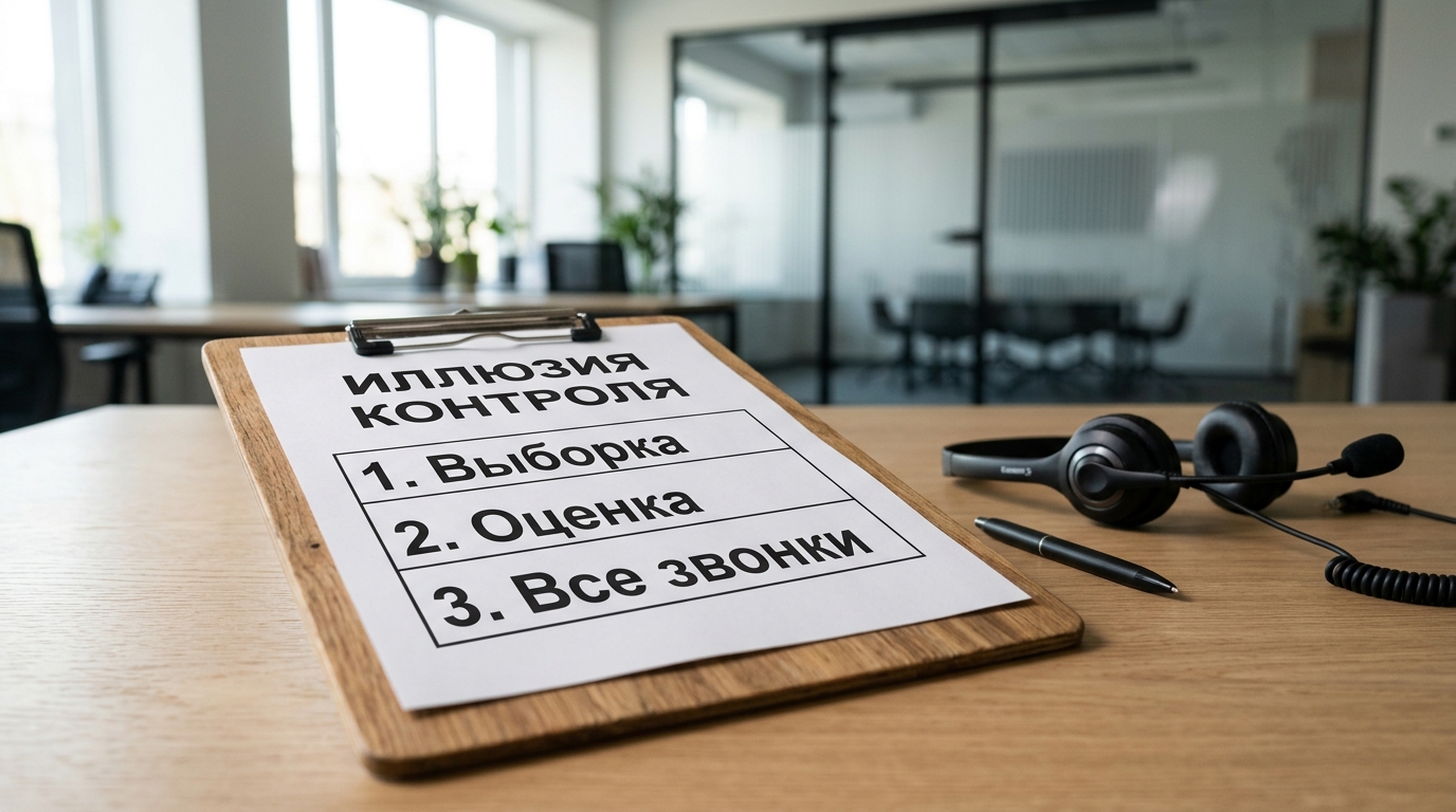 Иллюзия контроля при выборочном прослушивании