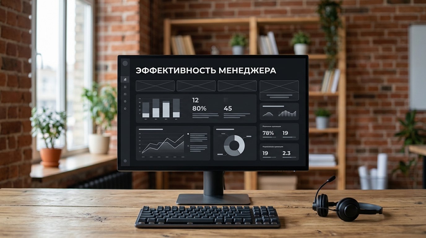 Дашборд с загрузкой менеджеров