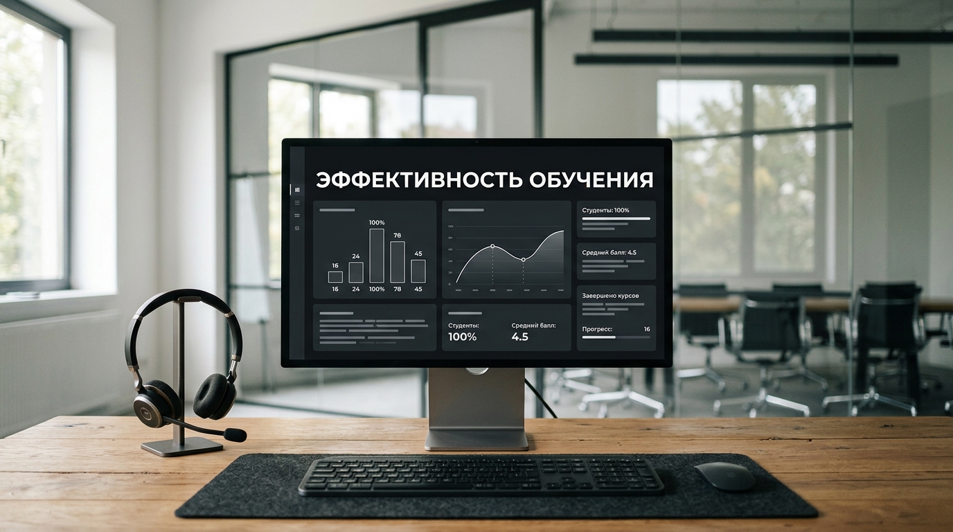 Дашборд эффективности обучения менеджеров