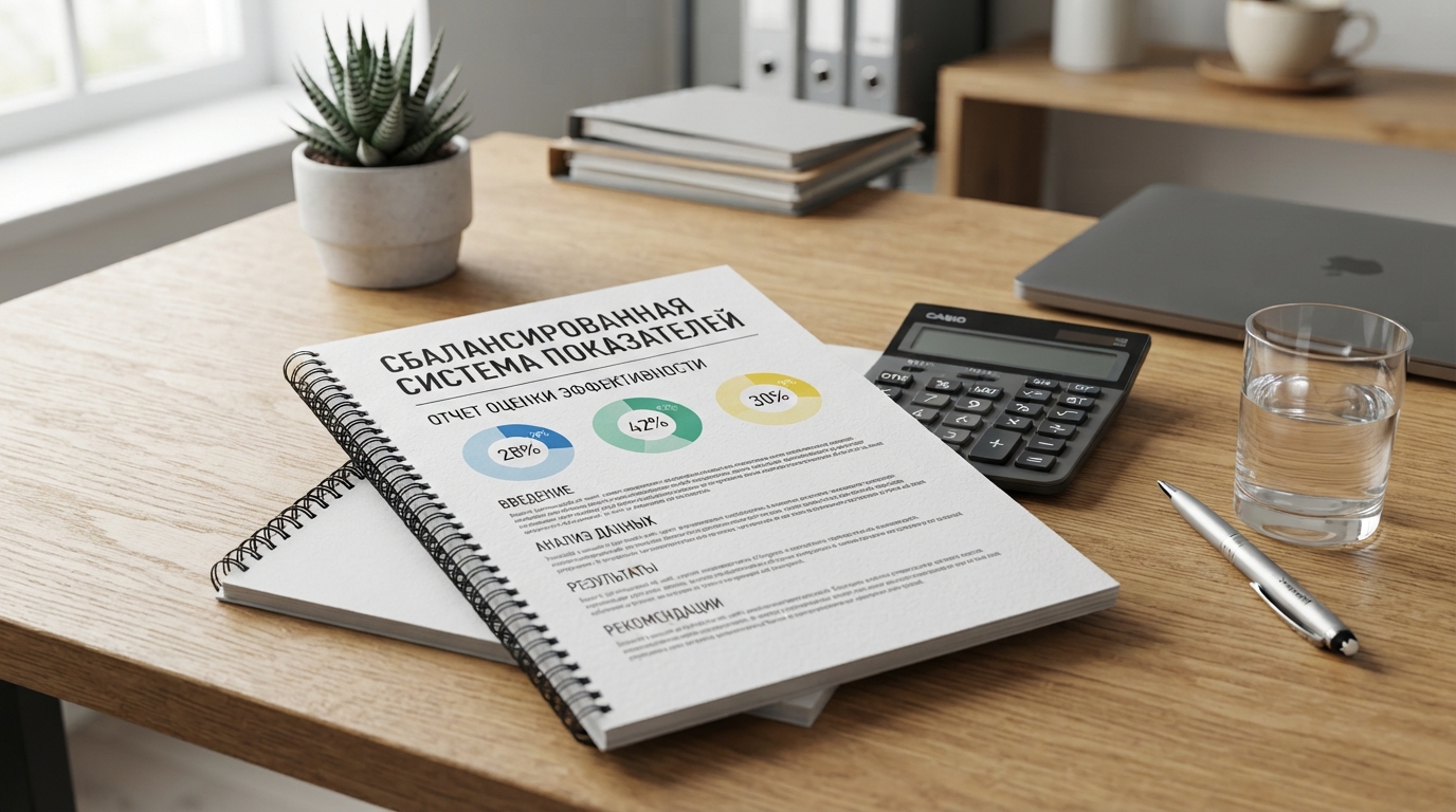 Отчёт со сбалансированной системой KPI отдела продаж