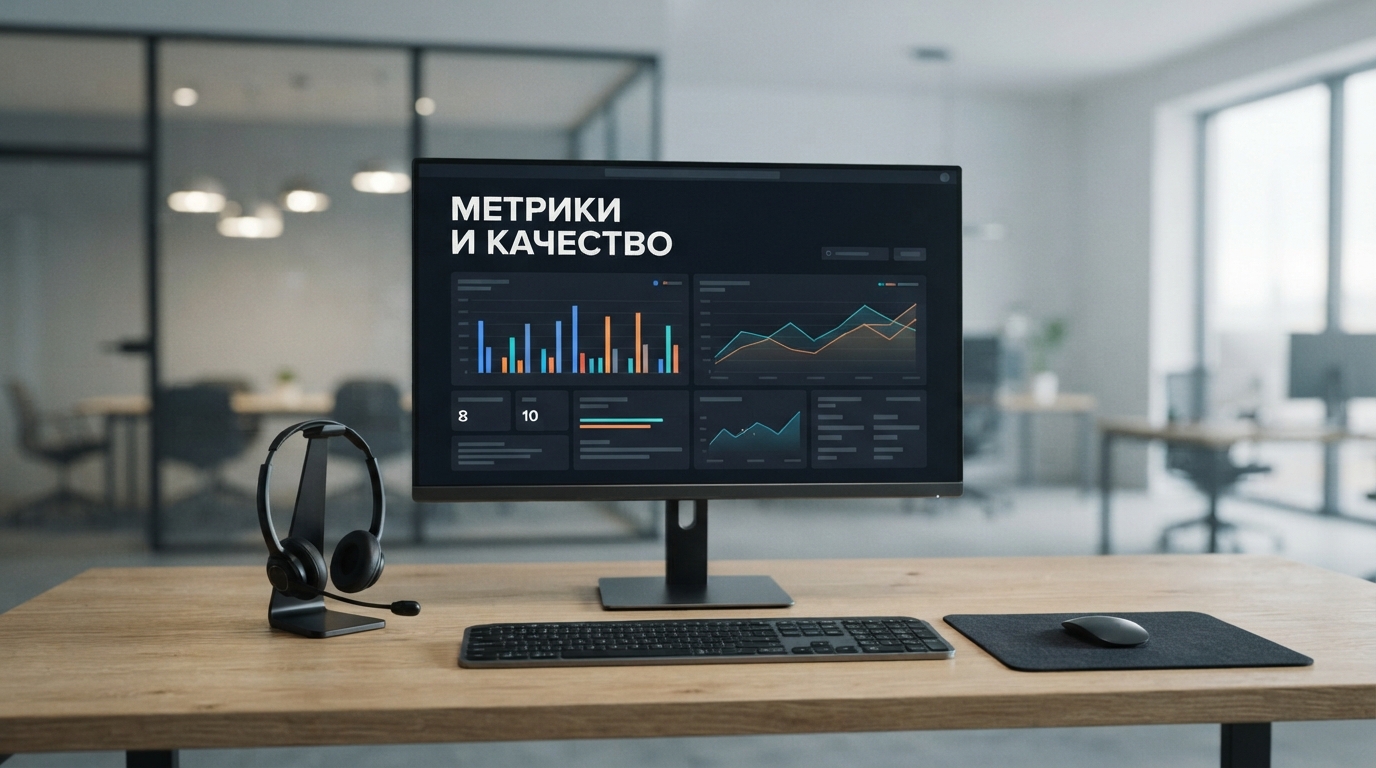 Дашборд метрик, зависящих от качества звонков