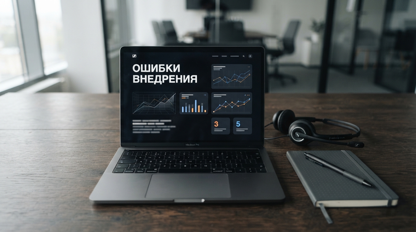 Частые ошибки при внедрении контроля качества