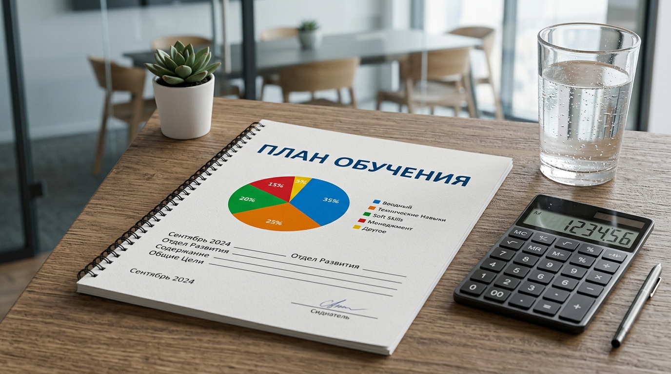 Печатный план обучения менеджеров отдела продаж