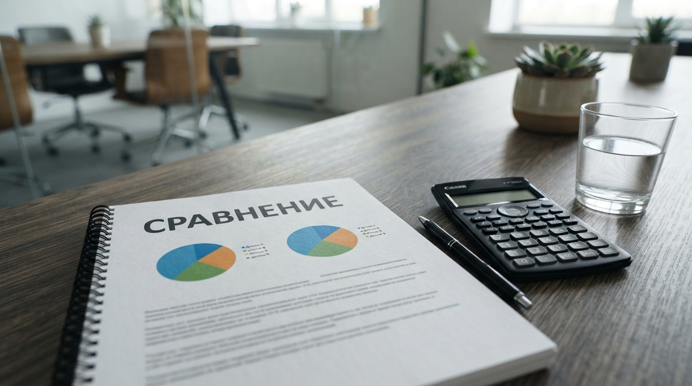 Отчёт со сравнением менеджеров по звонкам