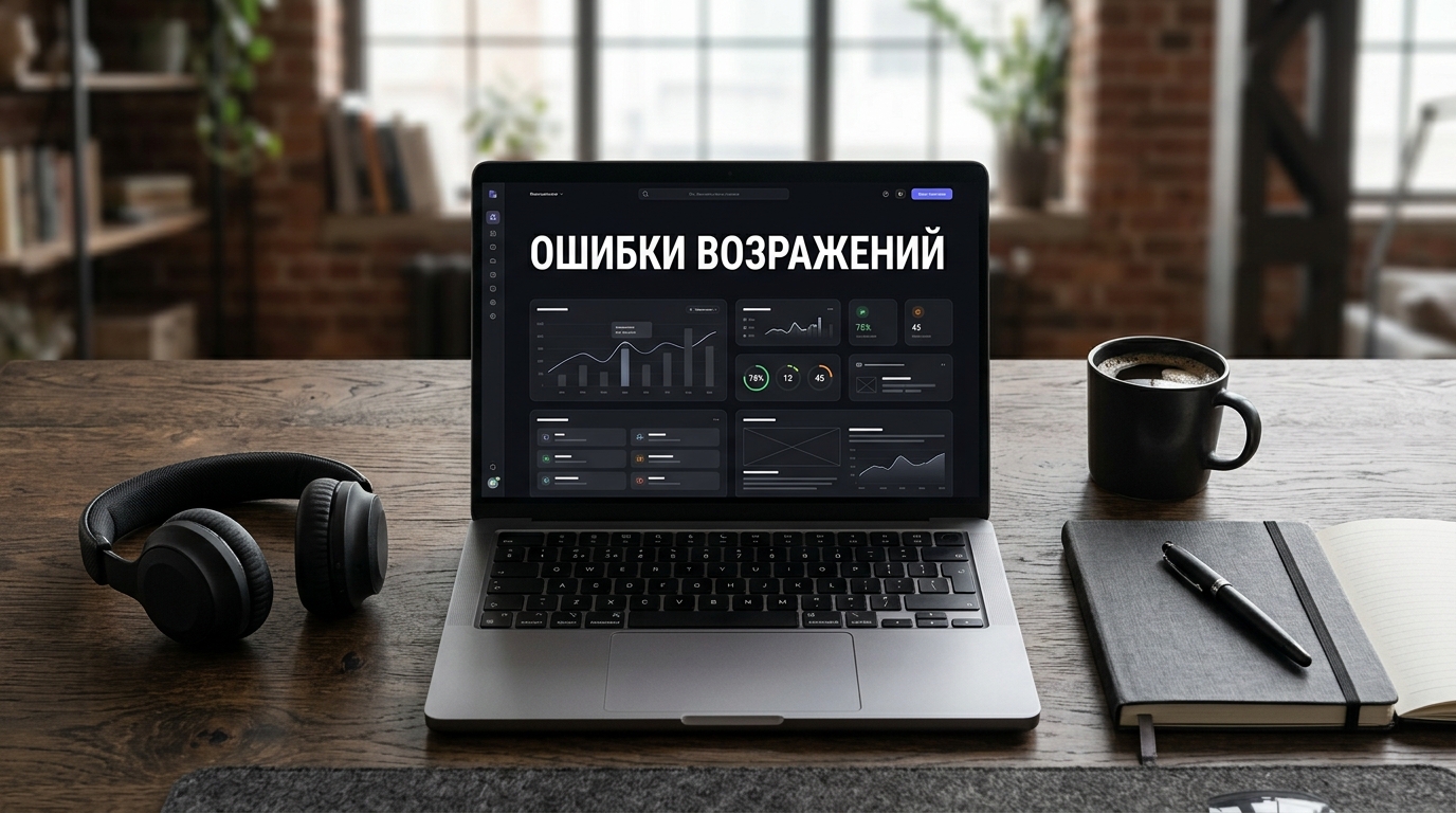 Ноутбук с разбором типичных ошибок при работе с возражениями