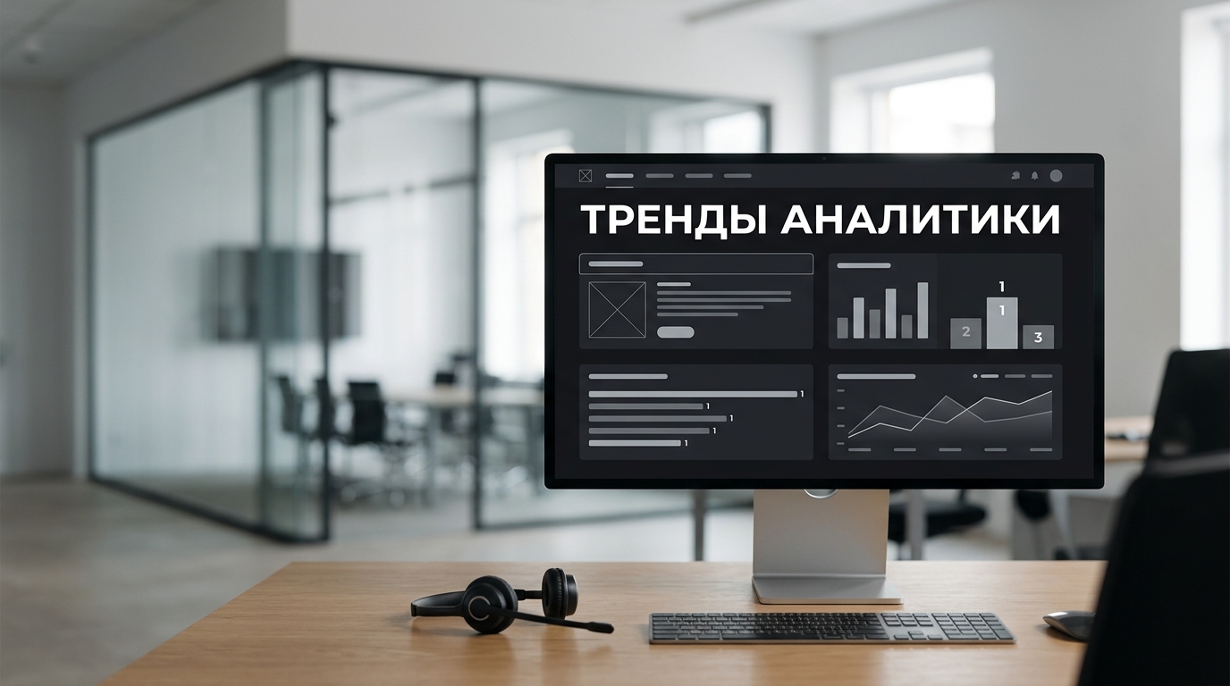 Дашборд с трендами речевой аналитики