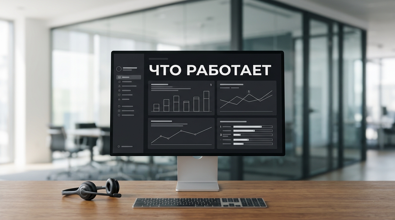 Дашборд с результатами тренинга по продажам